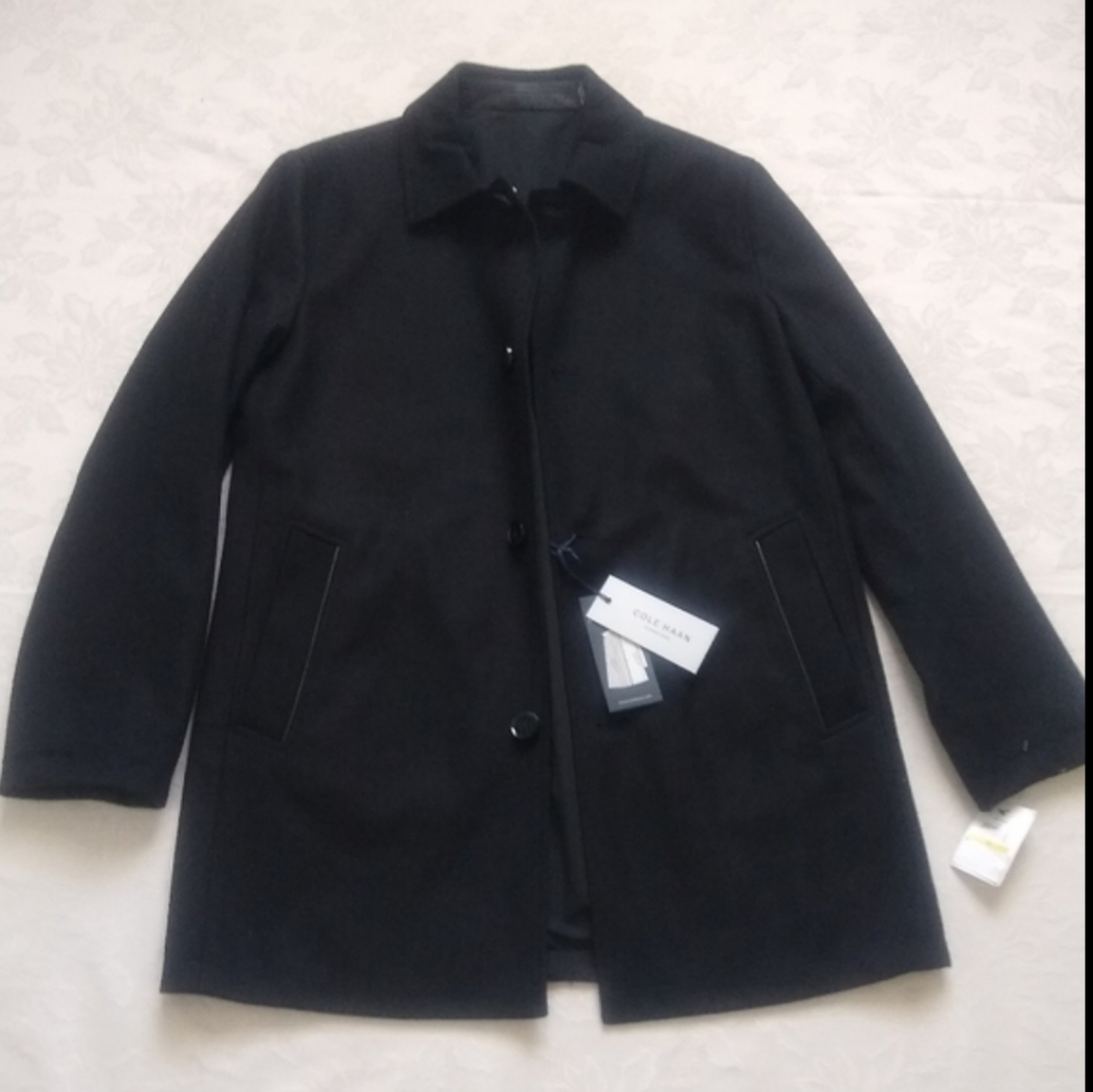 New 🆕  Cole Haan wool reversible coat